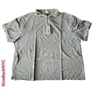626 Blue Gray Polo T-shirt 4XL